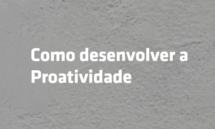 Course Image Como desenvolver a Proatividade