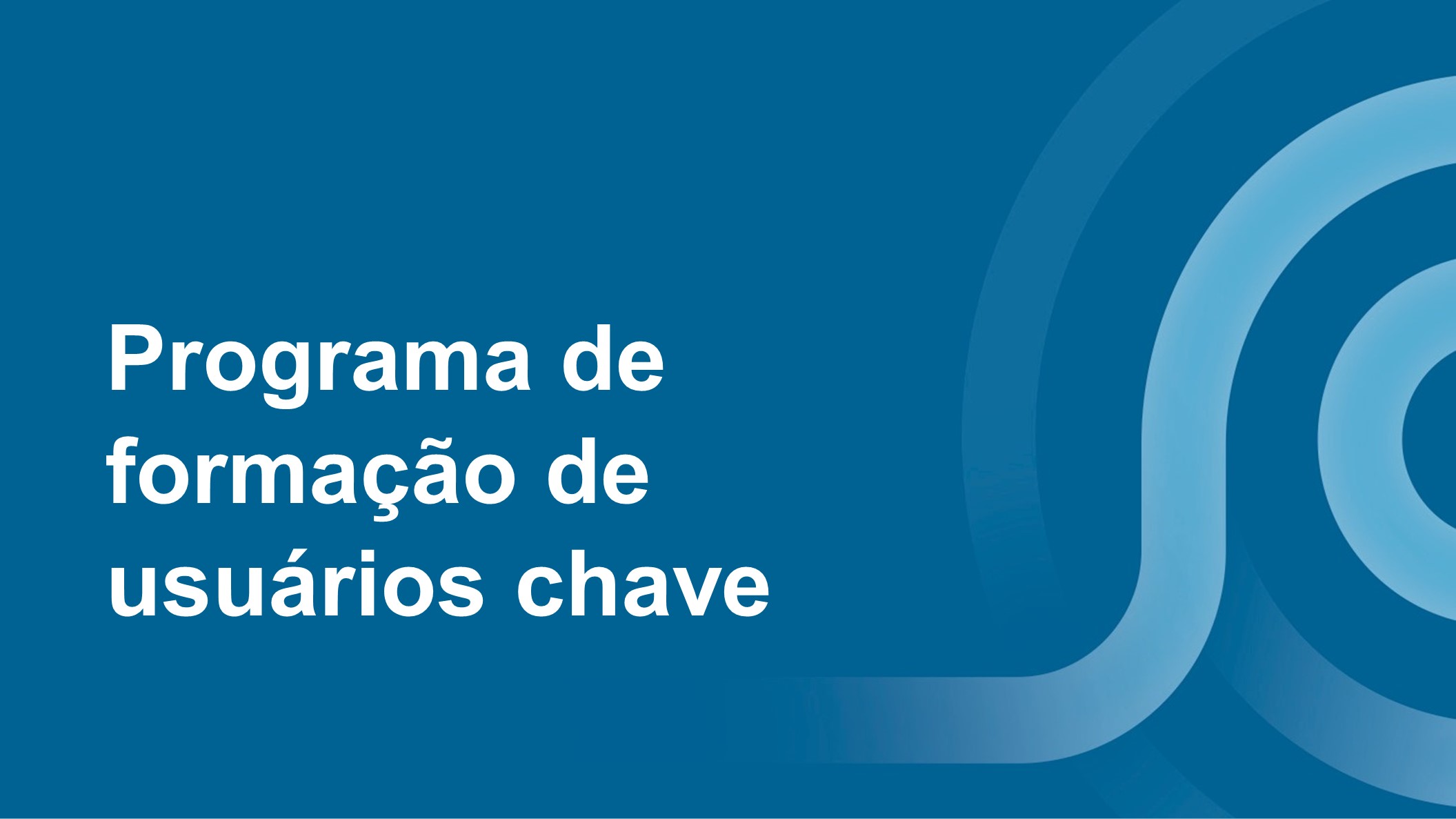 Course Image Programa de Formação de Usuários Chave