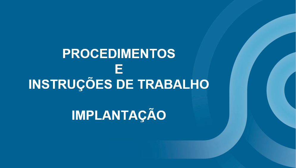 Course Image ITs e Procedimentos - Implantação