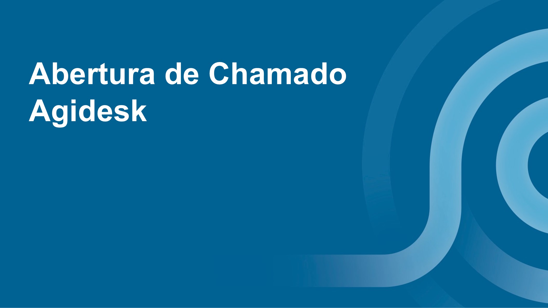 Course Image Abertura de Chamado - Agidesk